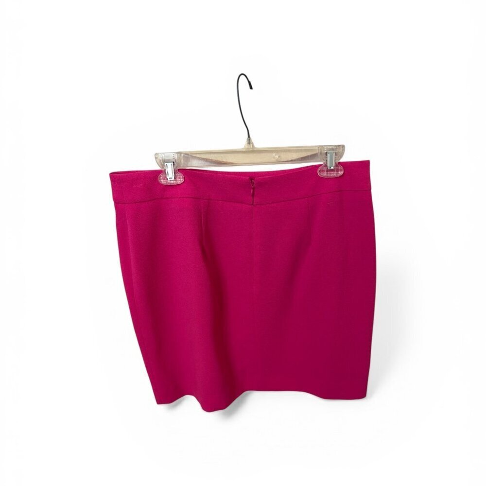 Bar III Hot Pink Short Skirt Zipper Lined Women's 12 - Picture 3 of 5